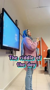 23K views · 229 reactions | The riddle of the day 朗樂 #riddles #teacher #teachers #tips #funactivities #funclass #ideas #warmup #esl #english #school #learn #learnenglish #learningactivities #fyp #fypシ #explore | Nour Tarek نور طارق | Facebook