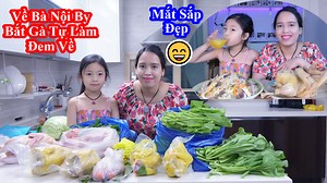 183K views · 8.1K reactions | 2 Mẹ Con Ghé Bà Nội By Bắt Gà Tự Làm...