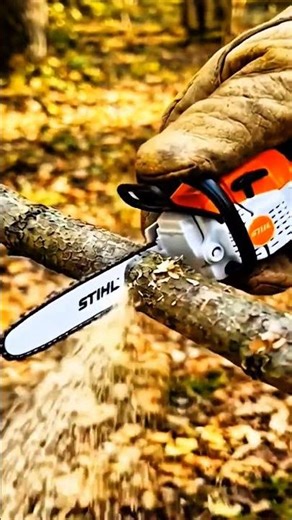 Tiny Chainsaw by STHIL Tools (diy woodworking projects)