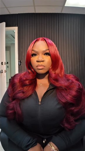 Luxury Burmese Curly Hair - 100% Raw, 100% You 🇲🇲 on Instagram: "RED HOT & READY TO SLAY ❤️🔥 This bold red curly wig is giving EVERYTHINGGG 😍 She’s available on the website right now, and yes… she’s just as bougie in person as she looks on camera 💄✨ SLAY FRIDAY is officially ACTIVE 🚨 Don’t miss out on these deals – go grab you something luxury, something bold, something BOUJIE 💅🏽"