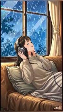 Peaceful Rainy Day Alone l Self - Love & Cozy Life l Ghibli style videos l Peaceful Feelings