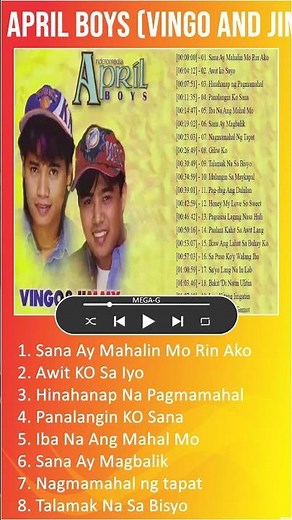 April Boys (Vingo and Jimmy) Nonstop ｜ Best Love Songs 2023 #shorts