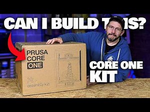 Building a Prusa CORE One 3D Printer!
