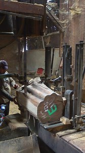 29K views · 680 reactions | Sawing short log for table | Sawmill & Woodworking | Facebook