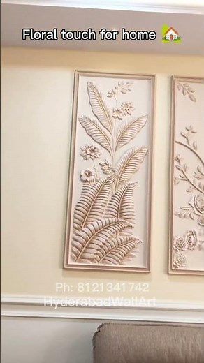 Beautiful Flower Wall Mural Art Transformation | Premium Wall mural by Hyderabad Wall Art