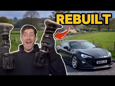 REBUILDING MY SUSPENSION THAT I COMPLETELY DESTROYED