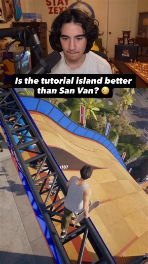 John Morin on Instagram: "Why does the tutorial island go so hard in skate… do you think it’s better than the actual map?  #skate #gaming"