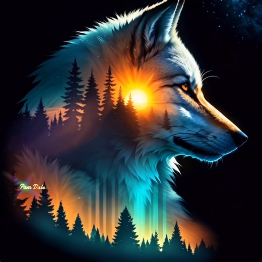 Spirit Wolf. | Pam's Gifs and Videos