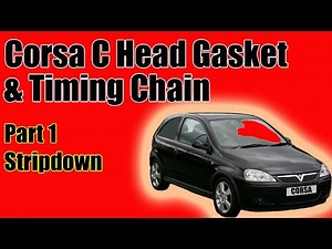 How do you replace the timing chain on the Opel Corsa?