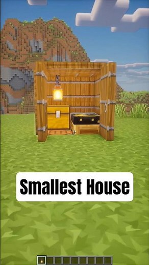 Minecraft Starter House Build Tutorial 🏠| Easy Survival Base Idea | #Minecraft