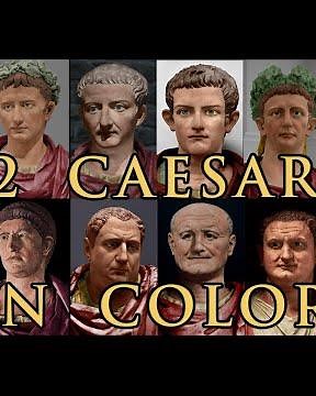 12 Caesars in color