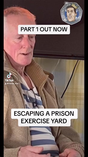 10K views · 117 reactions | Escaping a prison exercise yard and commanding the rooftopA tale from my long and extensive podcast with Johnny Boy Steele who documents the rollercoaster that is his life battling the system, making bids for freedom, and much much more….PART 1 OUT NOWFULL PODCAST AVAILABLE ON PATREON#fivo #premeditatedpatter #prison #glasgow #govan #scotland | Fivo | Facebook