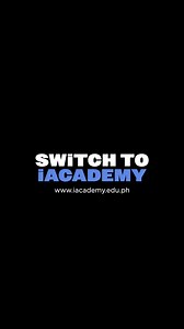 Feeling stuck in the old-school way? Switch to iACADEMY and join our diverse community. Learn from industry-expert faculty, master a real-world-ready curriculum, and immerse yourself in our industry-standard facilities. Transferee applications for Term 1, SY 2025 are now open: www.iacademy.edu.ph #SwitchToiACADEMY #iACADEMY #GameChanger #CreativityMeetsCapability | iACADEMY