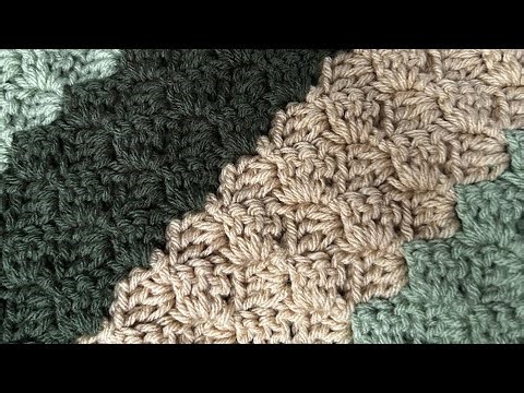 Happy Mail - C2C Crocheted Blanket