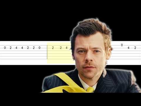 Harry Styles - American Girls (Easy Guitar Tabs Tutorial)