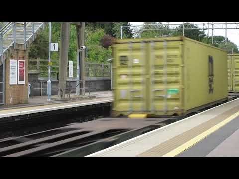 Class 90's At Speed Through Marks Tey