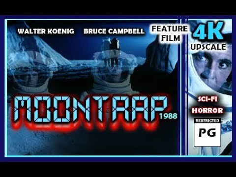 Moontrap.1988. 4K Upscale. Walter Koenig, Bruce Campbell. Horror, Sci-fi, Space. Rating PG