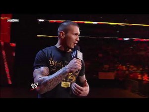 Randy Orton Segment WWE RAW 2008 HD