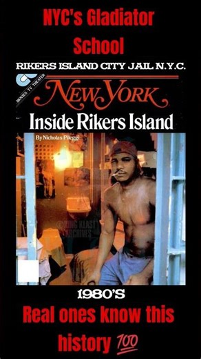 Inside Rikers Island (1980s) 😳 NYC’s REAL Gladiator School | Gangs & Gangsters #rikersisland #nyc