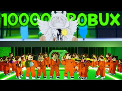 KAPI vs 20 CRIMINALS - REMATCH of 10000 Robux Challenge (Roblox Jailbreak Manhunt)