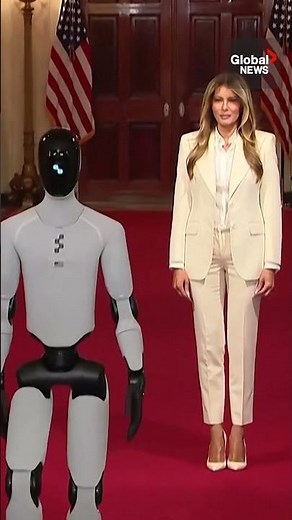Humanoid robot ‘Figure 3’ appears alongside Melania Trump