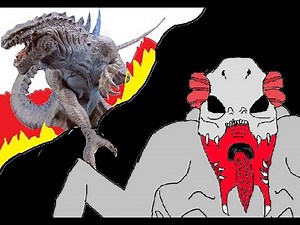 Zilla (TriStar godzilla) VS Cloverfield monster