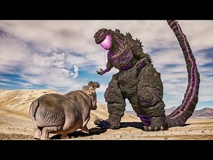 Shin Godzilla vs Giant Hippo
