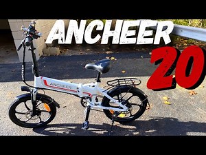 Ancheer 20 Ebike Unbox Setup and Ride #ebike