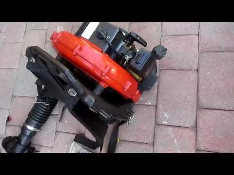 Husqvarna 145 BT Back Pack blower throttle cable replacement How TO?