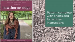 Crescent Lace Shawl and Shawlette Knitting Pattern: Hawthorne Ridge Shawlette (PDF Download) - Etsy