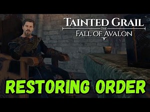 Tainted Grail: The Fall of Avalon 🪘 RESTORING ORDER Walkthrough Guide 🗡️ #taintedgrail #rpg 🔥
