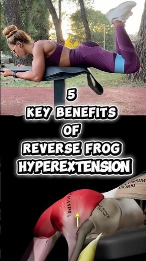 5 Key Benefits of the Reverse Frog Hyperextension #glutes #legday #gym #fitness