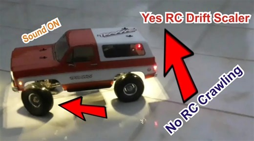 1.4K views · 49 reactions | My RC DRIFT Scaler Car - NO Rock Crawling. realistic engine effect, with lights on RC Cars Traxxas trx-4 Scaler Blazer - RC Drift #RCCars #RCRockCrawling #RCDriftCar | RC Reporter | Facebook