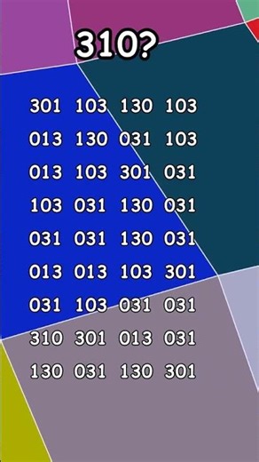 "Solving the 310 Puzzle - Number Challenge!"