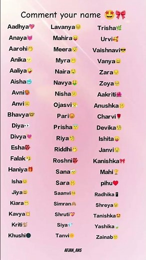 Top 60 Stylish Girl Names 💕 | Unique & Modern Baby Girl Names List