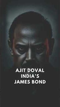 Ajit Doval, India’s James Bond 😳 #shorts #ajitdoval #india #raw #indianarmy #indianfacts #x9facts
