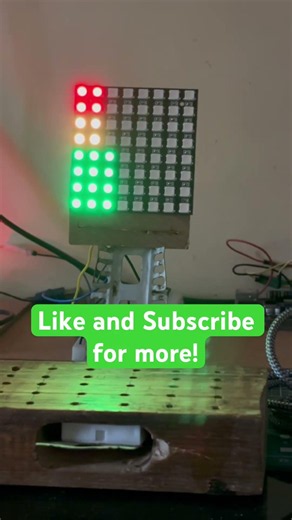 Rain god’s voice in arduino #maker #ledlights #arduino