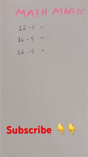 Easy Maths Tricks 3 #mathstricks #viralshorts #algebra #youtubeshorts #sigma