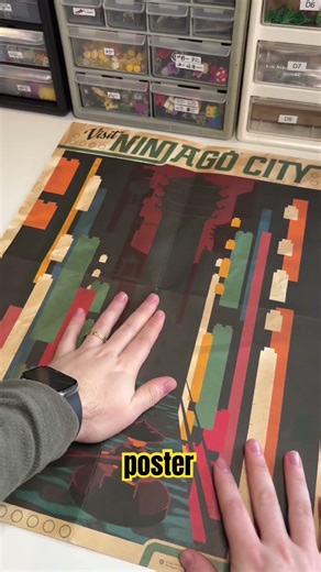 Unboxing a #2017 #Ninjago poster in #2026!!