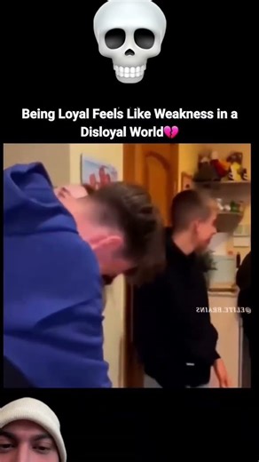 He was so happy to see his girl he didn’t see her making out with the other dude