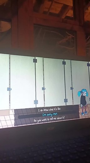 Sal and Travis talk (Playing Sally face)