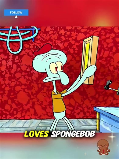 Squidward's Artistic Journey with SpongeBob