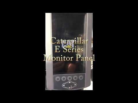 Cat Excavator E Series Monitor Panel