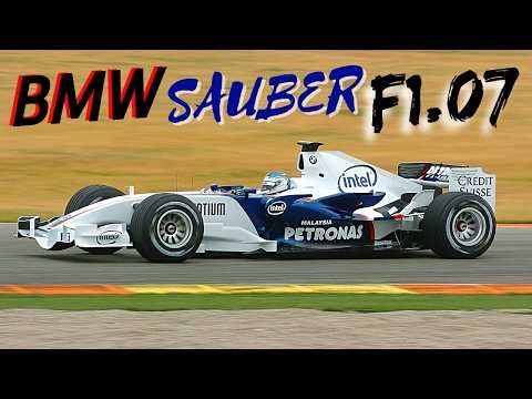 BMW Sauber F1.07 | F1 V8 Engine Sound (Valencia 2007 Nick Heidfeld Debut Track Test)
