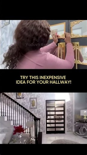 Easy Hallway Makeover Idea | Affordable DIY Home Transformation