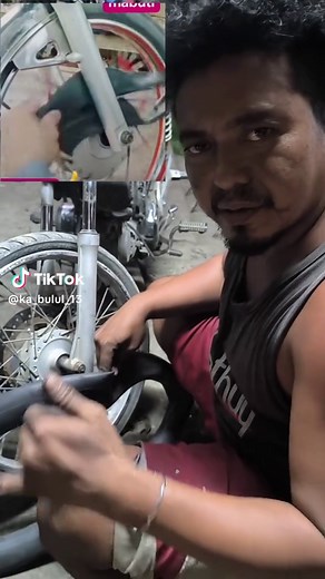 inner tube fake mounting in motorcycle #f #hahaha😂😂😂 #fy #f #fyp #fypage #fyppppppppppppppppppppppp #fypp