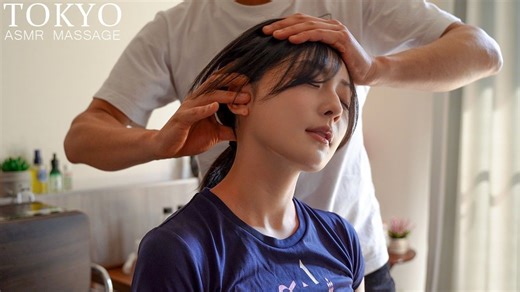 【4K】放松解压：肩部按摩、Haarwasser & Tok Sen | No Talking | ASMR | 来源：TOKYO ASMR MASSAGE