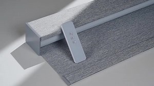 Double Layer Day and Night Electric Motor Shades Remote Control Blackout Roller Blinds for Window