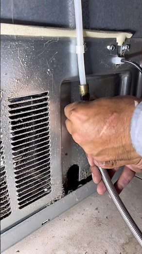 💧Refrigerator Water Line Installation