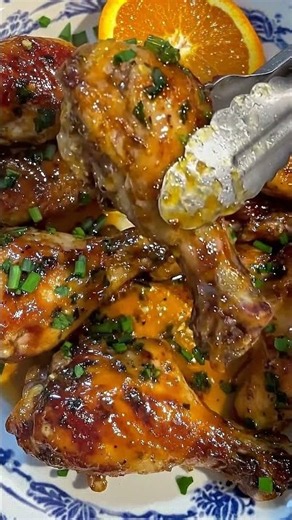 Honey Orange Glazed Chicken Thighs | Sweet & Savory Easy Chicken Dinner Recipe